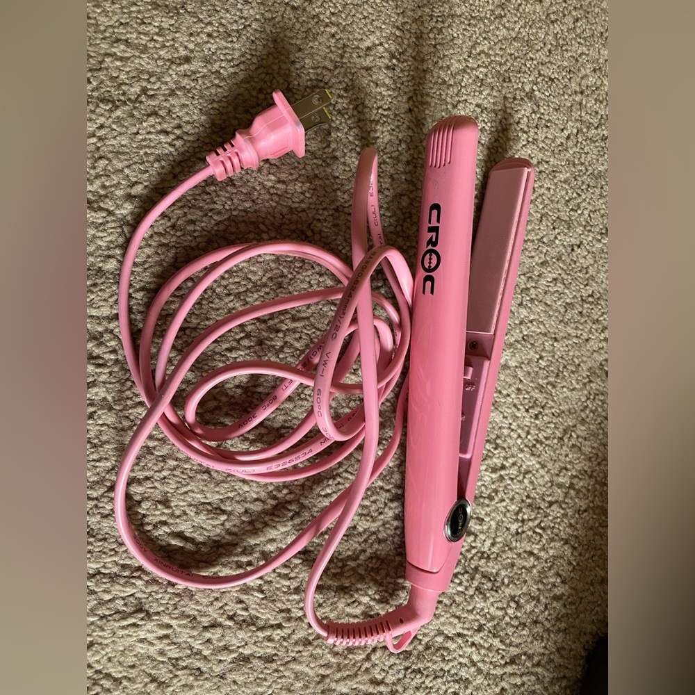 Mini croc straightener